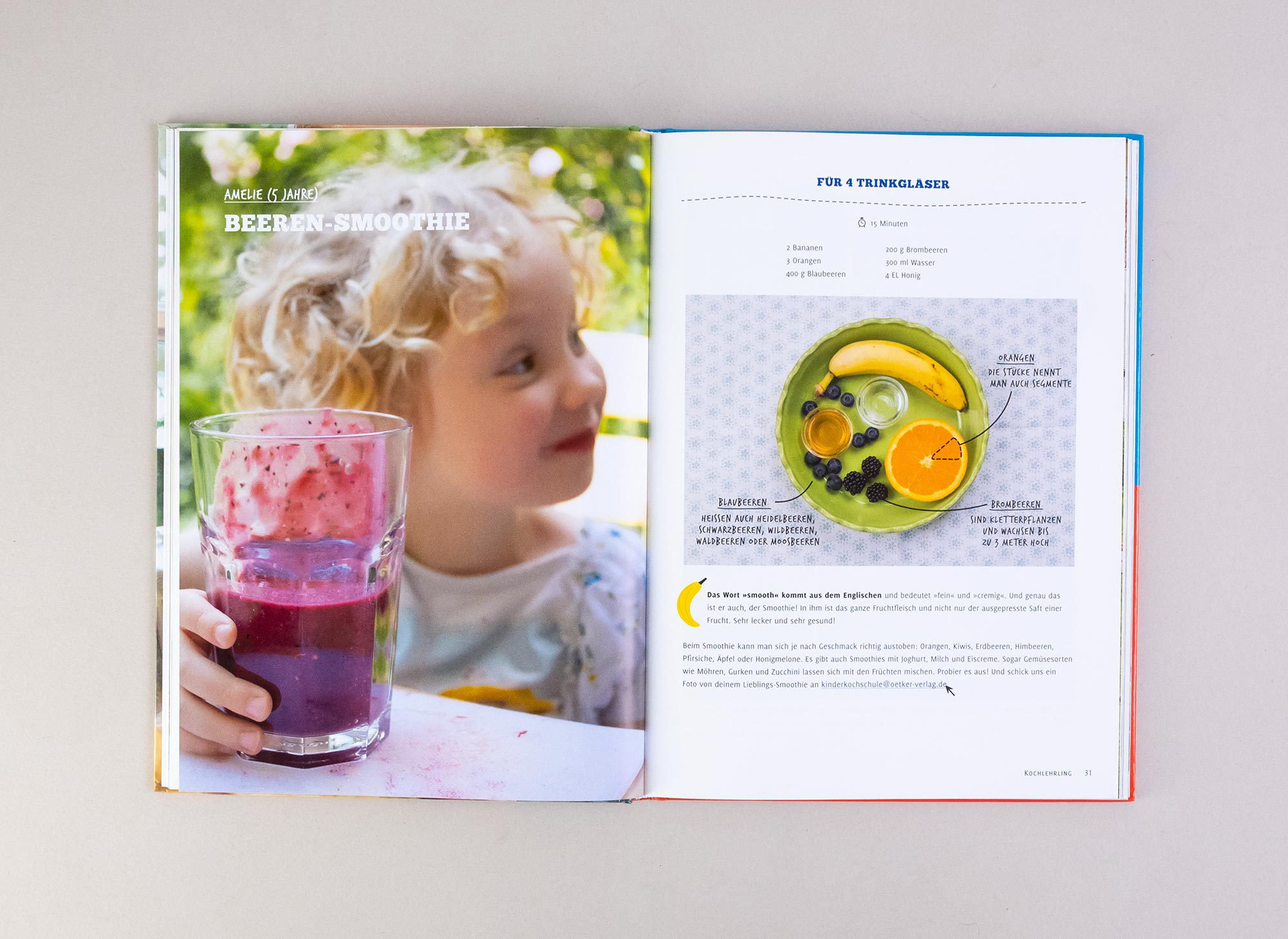 Kinderkochschule-Smoothie