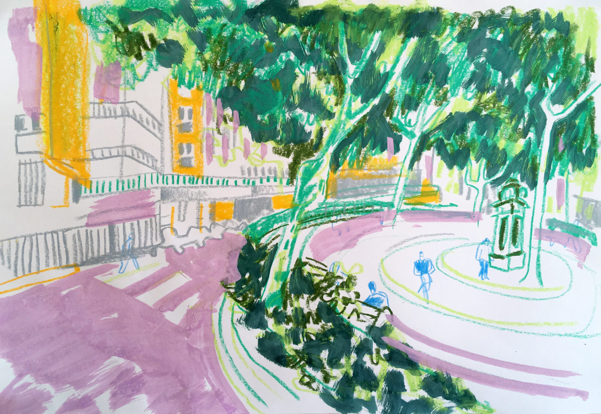 2021 05 17 Barcelona Placa Catalunya